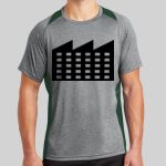 Heather Colorblock Contender ™ Tee Thumbnail