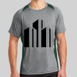 Heather Colorblock Contender ™ Tee Thumbnail