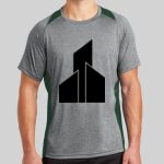Heather Colorblock Contender ™ Tee Thumbnail