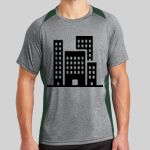 Heather Colorblock Contender ™ Tee Thumbnail