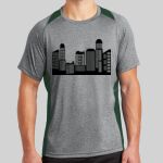 Heather Colorblock Contender ™ Tee Thumbnail