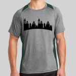 Heather Colorblock Contender ™ Tee Thumbnail