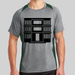 Heather Colorblock Contender ™ Tee Thumbnail