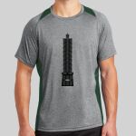 Heather Colorblock Contender ™ Tee Thumbnail