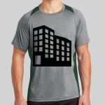 Heather Colorblock Contender ™ Tee Thumbnail