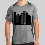 Heather Colorblock Contender ™ Tee Thumbnail