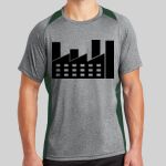 Heather Colorblock Contender ™ Tee Thumbnail