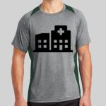 Heather Colorblock Contender ™ Tee Thumbnail