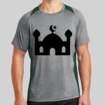 Heather Colorblock Contender ™ Tee Thumbnail