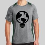 Heather Colorblock Contender ™ Tee Thumbnail