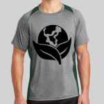 Heather Colorblock Contender ™ Tee Thumbnail