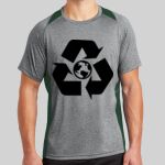 Heather Colorblock Contender ™ Tee Thumbnail