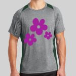 Heather Colorblock Contender ™ Tee Thumbnail