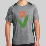 Heather Colorblock Contender ™ Tee Thumbnail