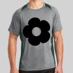 Heather Colorblock Contender ™ Tee Thumbnail