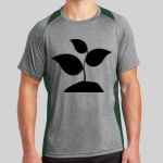 Heather Colorblock Contender ™ Tee Thumbnail