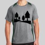 Heather Colorblock Contender ™ Tee Thumbnail