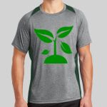 Heather Colorblock Contender ™ Tee Thumbnail