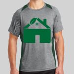 Heather Colorblock Contender ™ Tee Thumbnail