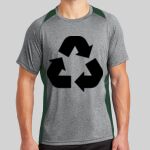 Heather Colorblock Contender ™ Tee Thumbnail