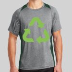 Heather Colorblock Contender ™ Tee Thumbnail