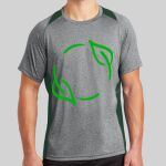 Heather Colorblock Contender ™ Tee Thumbnail