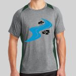 Heather Colorblock Contender ™ Tee Thumbnail