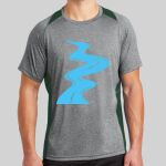 Heather Colorblock Contender ™ Tee Thumbnail