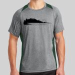 Heather Colorblock Contender ™ Tee Thumbnail