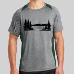 Heather Colorblock Contender ™ Tee Thumbnail