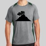 Heather Colorblock Contender ™ Tee Thumbnail