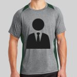 Heather Colorblock Contender ™ Tee Thumbnail