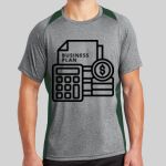 Heather Colorblock Contender ™ Tee Thumbnail