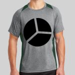 Heather Colorblock Contender ™ Tee Thumbnail