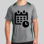 Heather Colorblock Contender ™ Tee Thumbnail