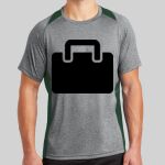 Heather Colorblock Contender ™ Tee Thumbnail