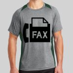 Heather Colorblock Contender ™ Tee Thumbnail