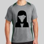 Heather Colorblock Contender ™ Tee Thumbnail