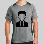 Heather Colorblock Contender ™ Tee Thumbnail