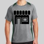 Heather Colorblock Contender ™ Tee Thumbnail