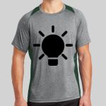 Heather Colorblock Contender ™ Tee Thumbnail