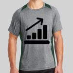 Heather Colorblock Contender ™ Tee Thumbnail