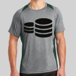 Heather Colorblock Contender ™ Tee Thumbnail