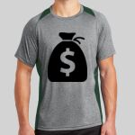 Heather Colorblock Contender ™ Tee Thumbnail