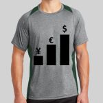 Heather Colorblock Contender ™ Tee Thumbnail