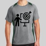 Heather Colorblock Contender ™ Tee Thumbnail