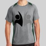 Heather Colorblock Contender ™ Tee Thumbnail