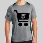 Heather Colorblock Contender ™ Tee Thumbnail