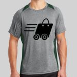 Heather Colorblock Contender ™ Tee Thumbnail