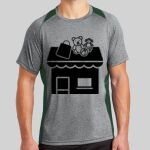 Heather Colorblock Contender ™ Tee Thumbnail